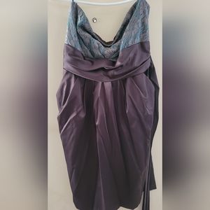 Brown dress, has pockets